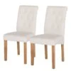 Chaises Capitonnées Jeanne (lot De 2)