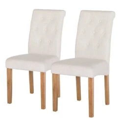 Chaises Capitonnées Jeanne (lot De 2)