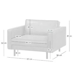 Fauteuil XL FORT DODGE -Chaises Soldes 1000015504 221202 500 SKETCH DETAILS P000000001000015504 sketch