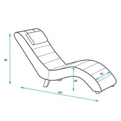 Chaise Relax Sandon II -Chaises Soldes 1000196231 200224 14470500330 SKETCH DETAILS P000000001000196231 sketch