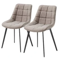 Chaises Capitonnées Kellia (lot De 2) -Chaises Soldes 1000216165 200623 13434200046 IMAGE P000000001000216165