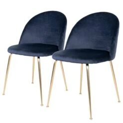 Chaises Capitonnées Maxou I (lot De 2)