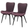 Chaises Capitonnées Mettray (lot De 2)