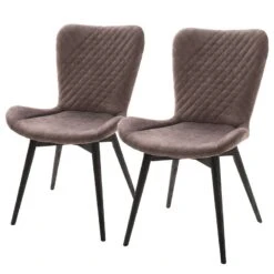 Chaises Capitonnées Mettray (lot De 2) -Chaises Soldes 1000249607 210609 12392200114 IMAGE P000000001000249607