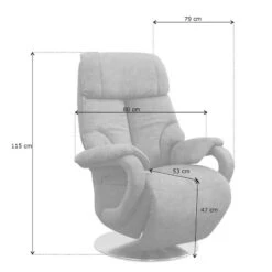 Fauteuil Relax Foulbec -Chaises Soldes 1000254166 210426 12293700071 SKETCH DETAILS P000000001000254166 sketch