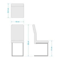 Chaises Cantilever Goldfield (lot De 2) -Chaises Soldes 1000281496 220118 1355440000504 SKETCH DETAILS P000000001000281496 sketch