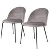 Chaises Capitonnées Maxou II (lot De 2)