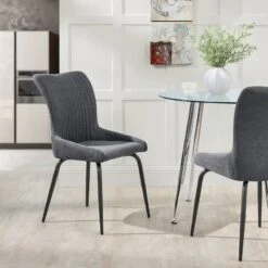 Lot De 2 Chaises De Salle à Manger Seeb -Chaises Soldes 17865809b05441b5a11422861cafda77