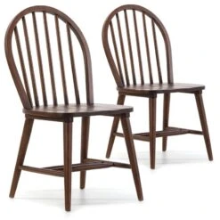 Pack 2 Chaises Clarck Couleur Chêne -Chaises Soldes 1c897ae40acd496db2e486712fbef36a