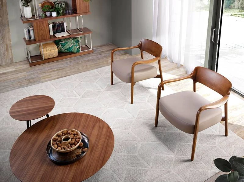 Fauteuil En Simili Cuir De Vison 3 Fauteuil En Simili Cuir De Vison – Image 3