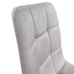 Lot De 2 Chaises Tissu Velours - LOUISE -Chaises Soldes 2b5d72ddf12d4f318724cc24d58aa82b