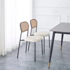 Lot De 2 Chaises OREBRO -Chaises Soldes 3cd41d66b82441af8585752dacf9c1cb