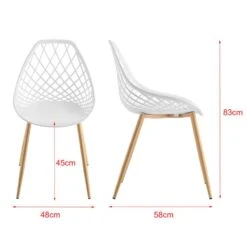 Lot De 2 Chaises Warschau Plastique -Chaises Soldes 420a3b9a814b42ed9aeda1b4ac12971e