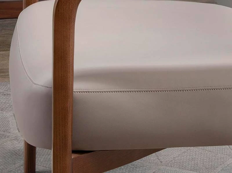 Fauteuil En Simili Cuir De Vison 7 Fauteuil En Simili Cuir De Vison – Image 7