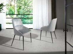 Chaise à Manger Velours Et Similicuir. -Chaises Soldes 66afb4a3de944ac397118e6308265920