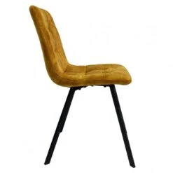 2 Chaises Velours Vert Piètement Métal -Chaises Soldes 6b4bb3133c6a421f993ff8c9948261dc