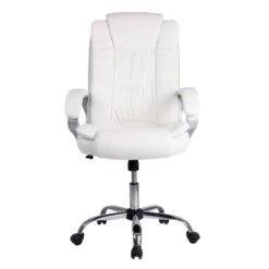 Chaise De Bureau Karen Elevable Blanc -Chaises Soldes 77877839efc64048a3c62c94ed2cf3c5