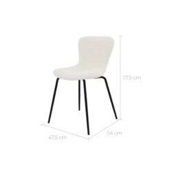 Chaise Koko (Lot De 2) -Chaises Soldes 7e648a27b86442019cf22abbfd2acbb8