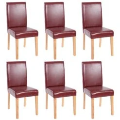Chaise Littau Simlicuir Lot De 6 -Chaises Soldes 88d85ff1002642eba541e9701a4c6604