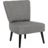 Fauteuil En Tissu Zoé - 1 Place - Gris