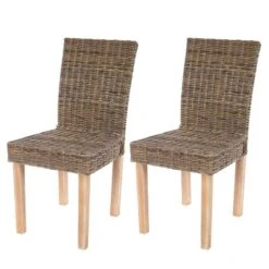 Chaise Littau (lot De 2) Rotin