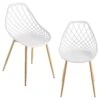 Lot De 2 Chaises Warschau Plastique