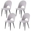Chaise Capitonnée HWC-D73 (lot De 4)