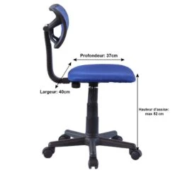 Chaise De Bureau MILAN -Chaises Soldes a89232d7b1fc47fba3ce642aa929390f