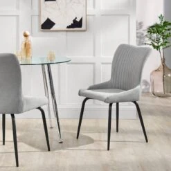 Lot De 2 Chaises De Salle à Manger Seeb -Chaises Soldes aecb8b8d3a094c0f8f48ae0fbb608be4