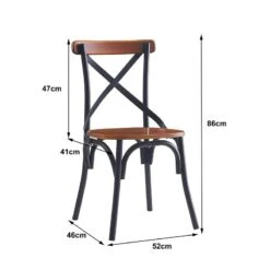 Lot De 2 Chaises HOWARD -Chaises Soldes af52e17144f6400eac4eedee96ac8aab