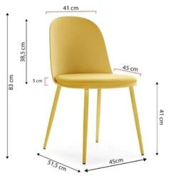 Lot De 4 Chaises Kana Blanches -Chaises Soldes b6af2b997c44459fa9af8cc560bf1774