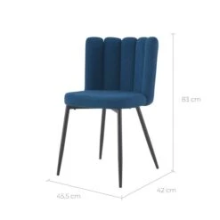 Chaise Rosy (Lot De 2) -Chaises Soldes bca15c45520b400ca9ec9a58551dc50a