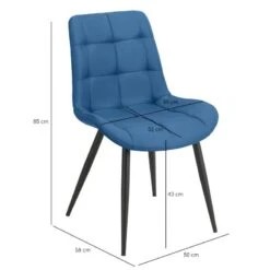 Lot 4 Chaises Tissu Gris Clair - JAELLE -Chaises Soldes c60dba46f9e044a39946b35a3e28f9c1 1