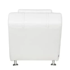 Chaise Longue De Relaxation Califfo -Chaises Soldes califfo relaxsessel kunstleder weiss 1304125