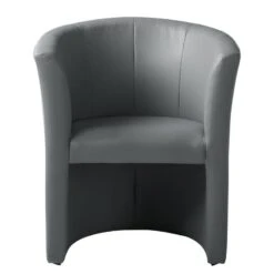 Fauteuil Cocktail Sinclair -Chaises Soldes cocktailsessel sinclair kunstleder grau 5141472