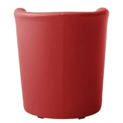 Fauteuil Cocktail Sinclair -Chaises Soldes cocktailsessel sinclair kunstleder rot 5141552
