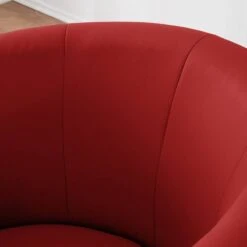 Fauteuil Cocktail Sinclair -Chaises Soldes cocktailsessel sinclair kunstleder rot 5141564