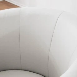 Fauteuil Cocktail Sinclair -Chaises Soldes cocktailsessel sinclair kunstleder weiss 5141384