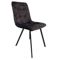 2 Chaises Velours Vert Piètement Métal -Chaises Soldes d0dee05752004ab4b24974a7fbbc4c0e