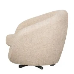 Fauteuil Pivotant Marvin -Chaises Soldes drehsessel marvin strukturstoff creme 1756534