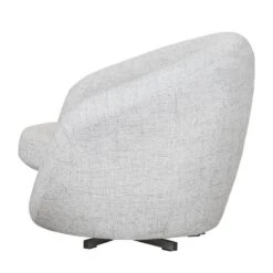 Fauteuil Pivotant Marvin -Chaises Soldes drehsessel marvin strukturstoff silber 1756338