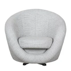 Fauteuil Pivotant Marvin -Chaises Soldes drehsessel marvin strukturstoff silber 1756354
