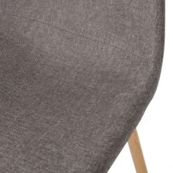 Chaise Capitonnée Iskmo III -Chaises Soldes esszimmerstuhl iskmo iii 2er set webstoff grau 4035104