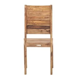 Chaises Yoga (lot De 2) -Chaises Soldes esszimmerstuhl yoga 2er set sheesham massiv natur 459457