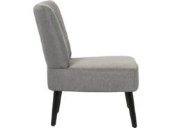 Fauteuil En Tissu Zoé - 1 Place - Gris 7 Fauteuil En Tissu Zoé - 1 Place - Gris -Chaises Soldes faeb43da57784071bf36bc5247a158b3