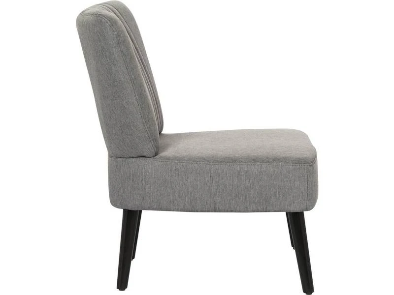 Fauteuil En Tissu Zoé - 1 Place - Gris 4 Fauteuil En Tissu Zoé - 1 Place - Gris – Image 4