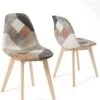 Chaise Patchwork NADA (lot De 2)