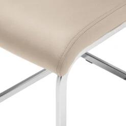 Chaise Cantilever Pasala -Chaises Soldes freischwinger pasala 2er set kunstleder cappuccino 3995416