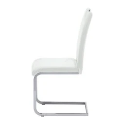 Chaise Cantilever Pasala -Chaises Soldes freischwinger pasala 2er set kunstleder weiss 3995376
