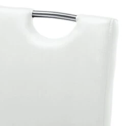 Chaise Cantilever Pasala -Chaises Soldes freischwinger pasala 2er set kunstleder weiss 3995388